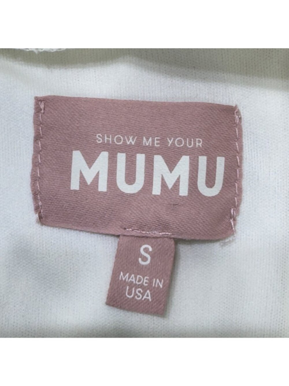 Show Me Your Mumu Women's Romantic Renaissance Ivory Puff Sleeve Crop Top Size S - Picture 6 of 10